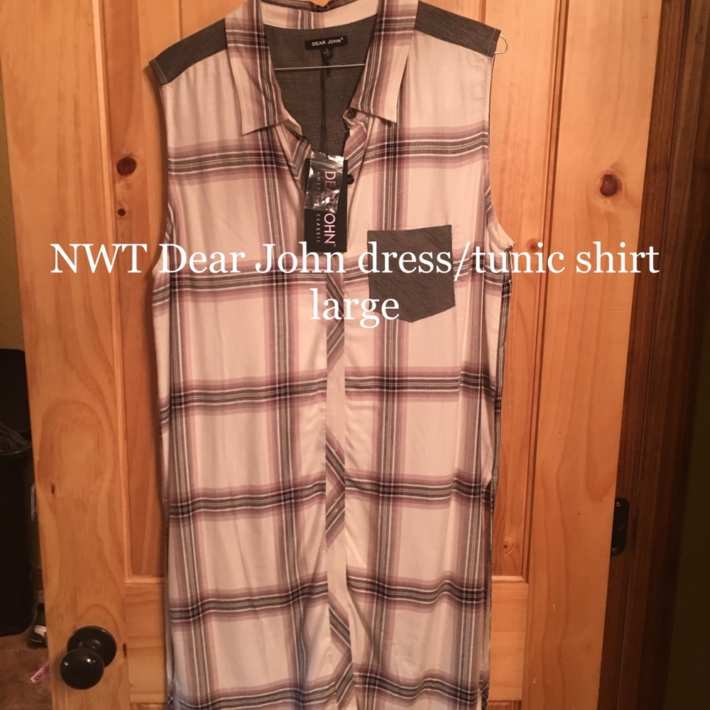NWT Dear John Tunic Shirt/Dress